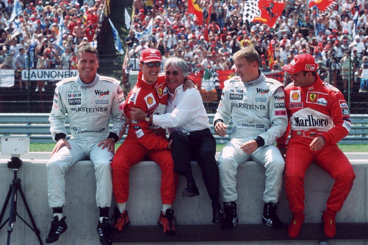 Fotografii spectaculoase din cariera lui Michael Schumacher