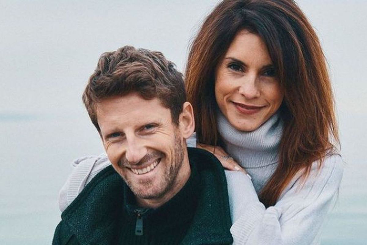 Ea îl ajută pe pilotul Romain Grosjean să se refacă după accidentul teribil din Formula 1