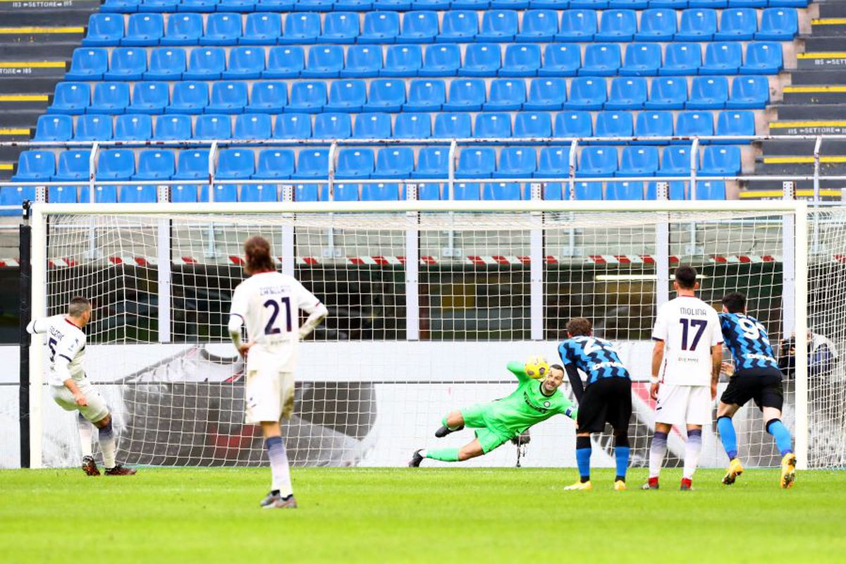 INTER - CROTONE 6-2. Ionuț Radu și Denis Drăguș, martori la spectacolul cu 8 goluri din Serie A