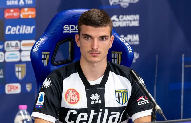 Valentin Mihăilă a debutat în Serie A! Românul a jucat 15 minute în înfrângerea suferită de Parma în fața lui Torino