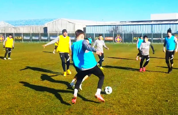 FOTO FCSB și-a prezentat prima achiziție a iernii » S-a antrenat deja cu noii colegi + ce număr va purta