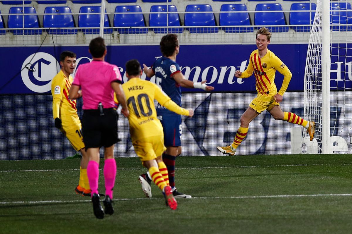 Huesca - Barcelona 0-1. FOTO Victorie la limită împotriva ultimei clasate! Catalanii urcă în La Liga