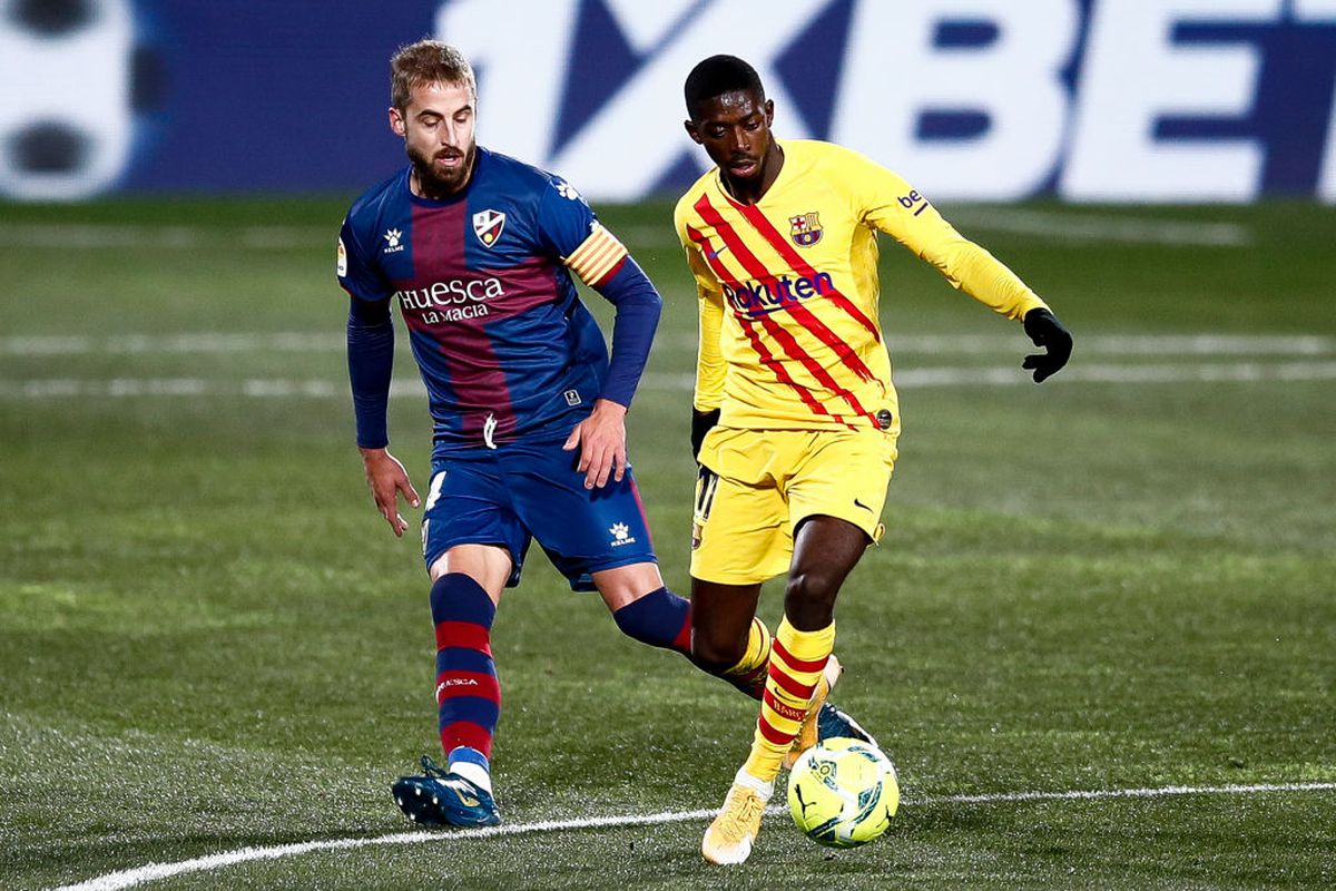 Huesca - Barcelona 0-1. FOTO Victorie la limită împotriva ultimei clasate! Catalanii urcă în La Liga