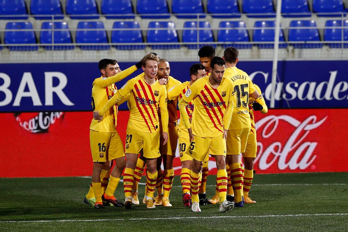 Huesca - Barcelona 0-1. FOTO Victorie la limită împotriva ultimei clasate! Catalanii urcă în La Liga