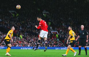 Manchester United, cu CR7 căpitan, învinsă de Wolves pe Old Trafford » Cristiano Ronaldo, aproape de o gafă uriașă