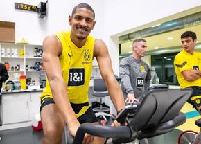 Sebastien Haller a revenit la antrenamente, după ce s-a luptat jumătate de an cu cancerul