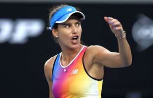 Sorana Cîrstea, prima victorie în 2023, după un prim set câștigat la zero! Urmează un duel de foc în turul secund