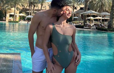 Andrei Ivan și soția, Revelion spectaculos în Golf » Cum s-au fotografiat cei doi îndrăgostiți