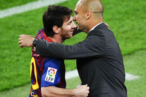 Pep Guardiola și Leo Messi, în perioada Barcelona / Sursă foto: Guliver/Getty Images