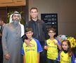 Cristiano Ronaldo a aterizat la un rege la Riyadh. Foto: Twitter @AlNassrFC_EN