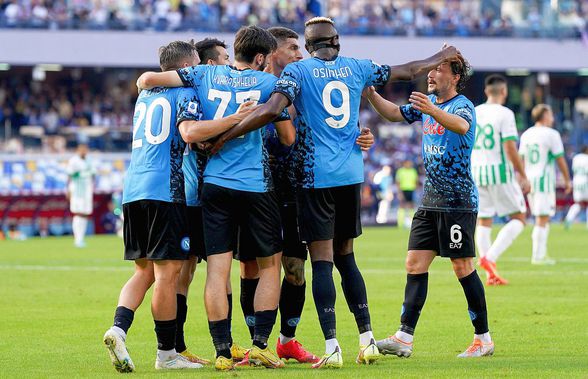 Invincibilă! Lider autoritar în Serie A, Napoli e singura neînfrântă în Top 10 campionate ale Europei