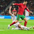 Darko Velkovski, în duel cu Cristiano Ronaldo // sursă foto: Instagram
