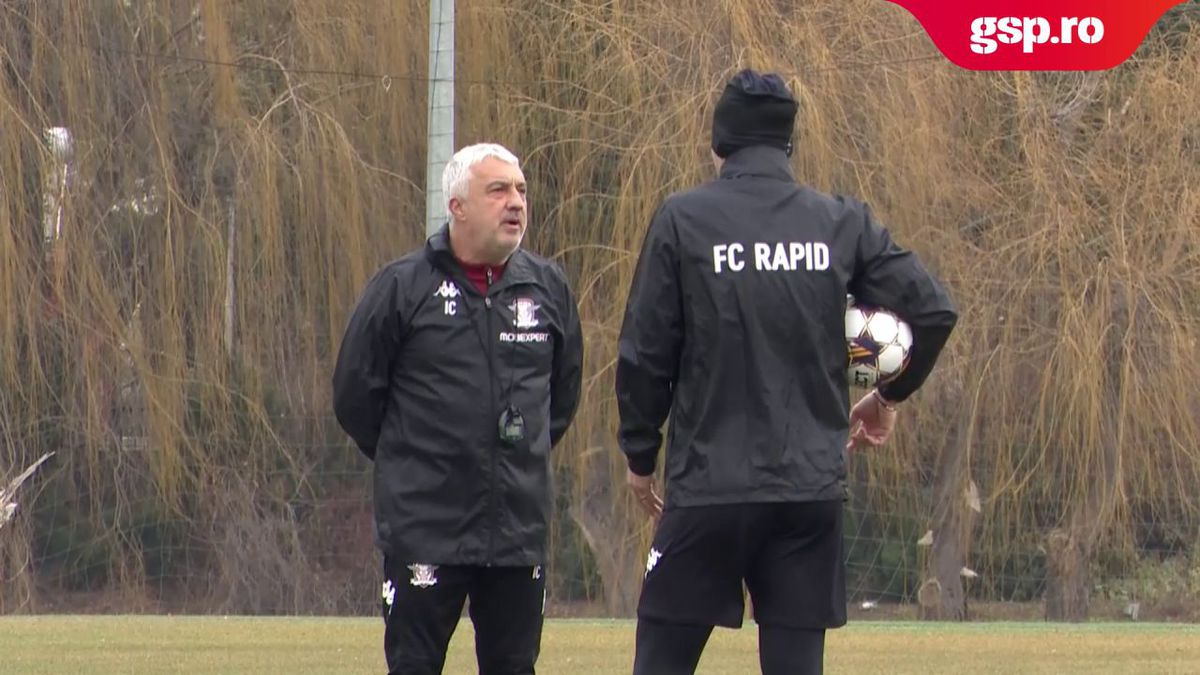 Rapid s-a reunit astăzi: 28 de jucători sub comanda lui Bergodi » Surprize-surprize. Cine l-a impresionat pe reporterul GSP: „Că tot ziceți că sunt firav”