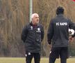 Rapid s-a reunit astăzi: 28 de jucători sub comanda lui Bergodi » Surprize-surprize. Cine l-a impresionat pe reporterul GSP: „Că tot ziceți că sunt firav”