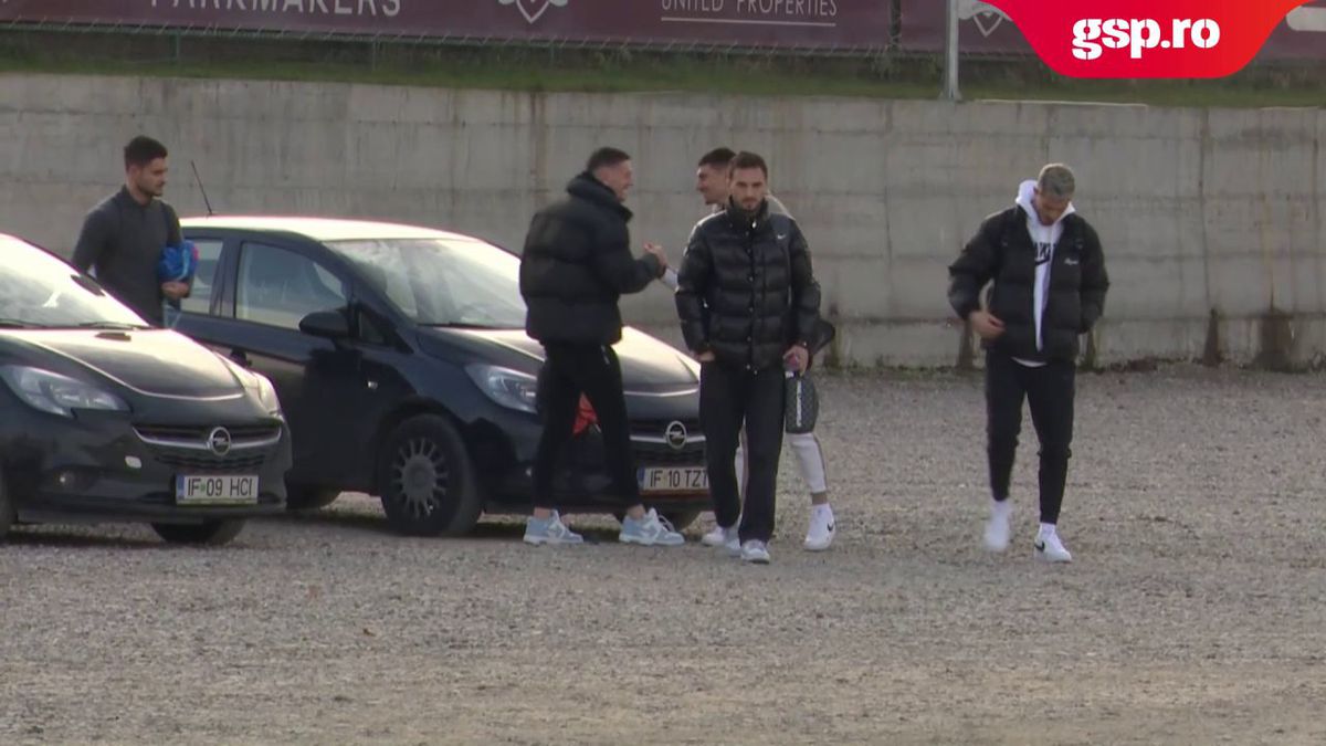 Rapid s-a reunit azi la baza Constructorul