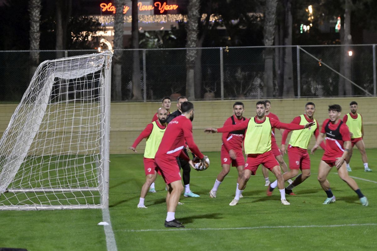 FOTO Dinamo, primul antrenament în cantonamentul din Antalya