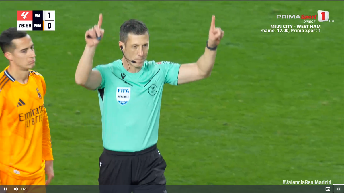 „Roșu” direct! Câte etape de suspendare riscă Vinicius