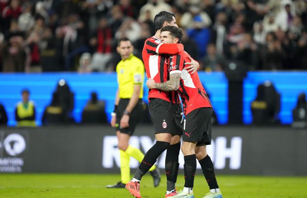 Remontada în 5 minute! Rezultat neașteptat în Juventus - AC Milan, în semifinalele Supercupei Italiei