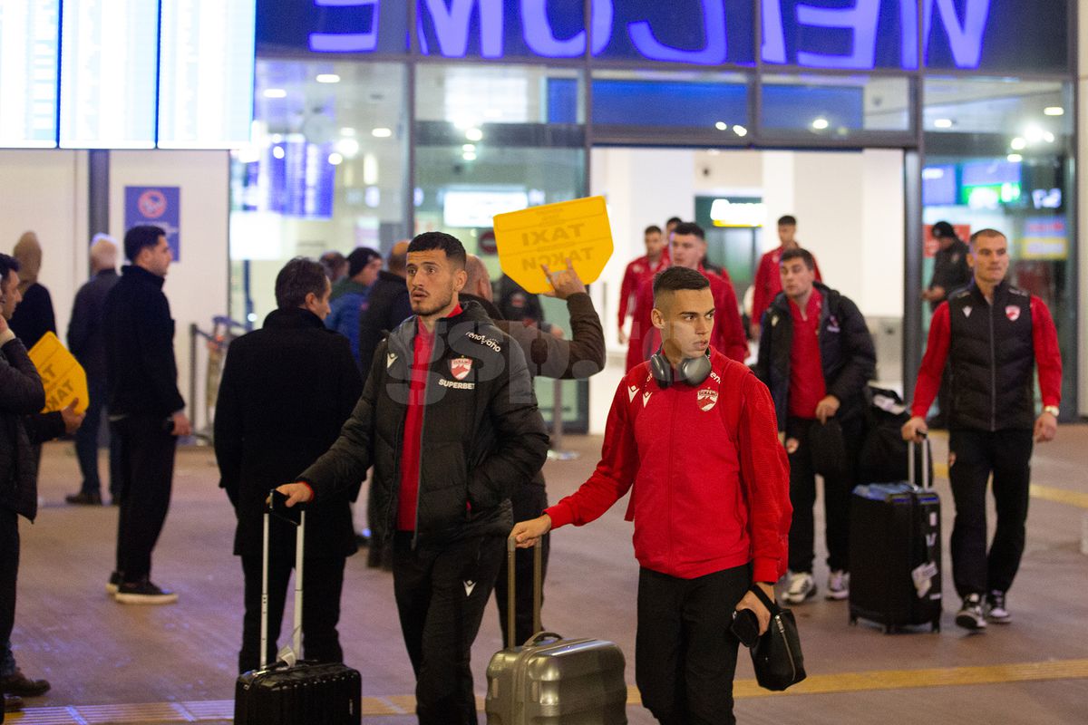 Sosire Dinamo în Antalya