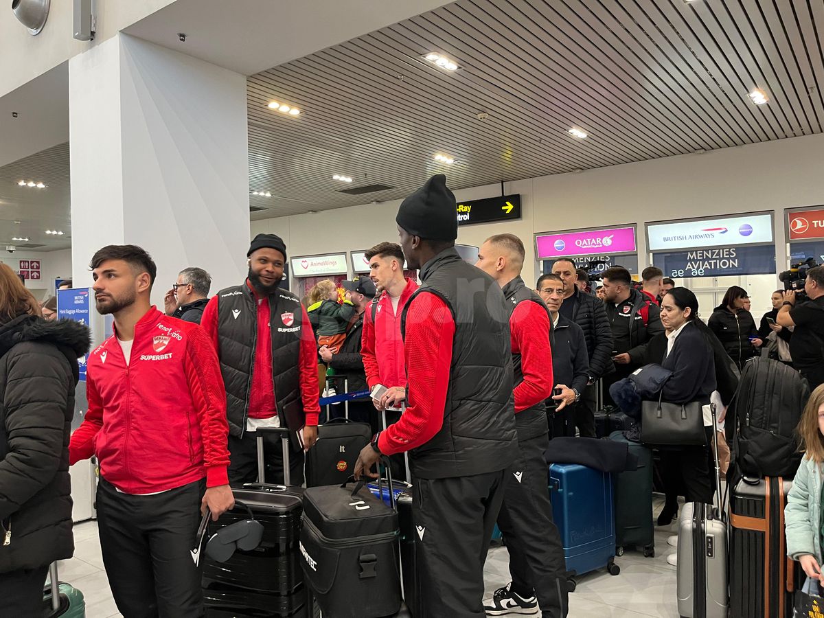 Dinamo a plecat în cantonamentul din Antalya