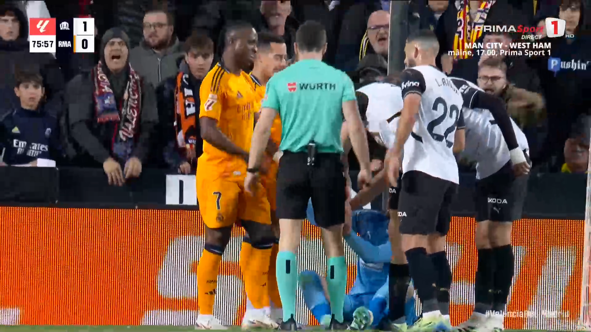 „Roșu” direct! Câte etape de suspendare riscă Vinicius