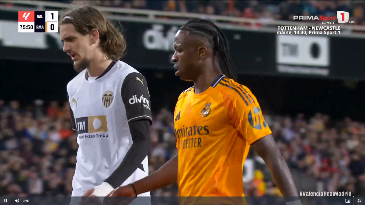 Titularul Barcelonei contestă decizia în „cazul Vinicius”: „Nu este corect și nu se vorbește despre asta!”