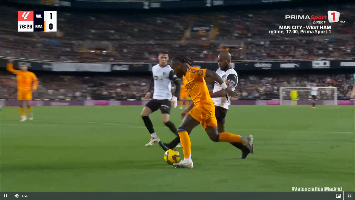 „Roșu” direct! Câte etape de suspendare riscă Vinicius