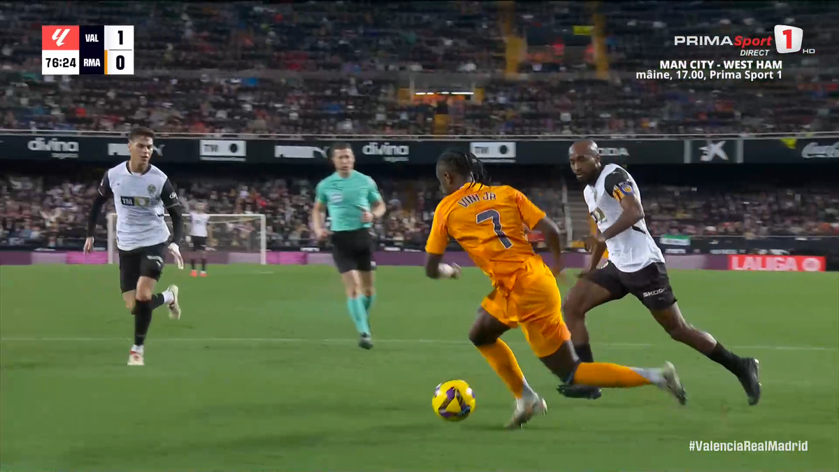 „Roșu” direct! Câte etape de suspendare riscă Vinicius