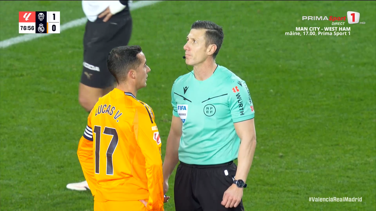 „Roșu” direct! Câte etape de suspendare riscă Vinicius