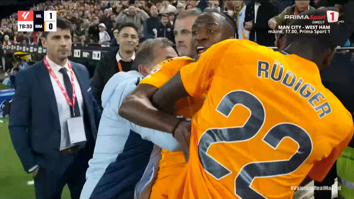 „Roșu” direct! Câte etape de suspendare riscă Vinicius