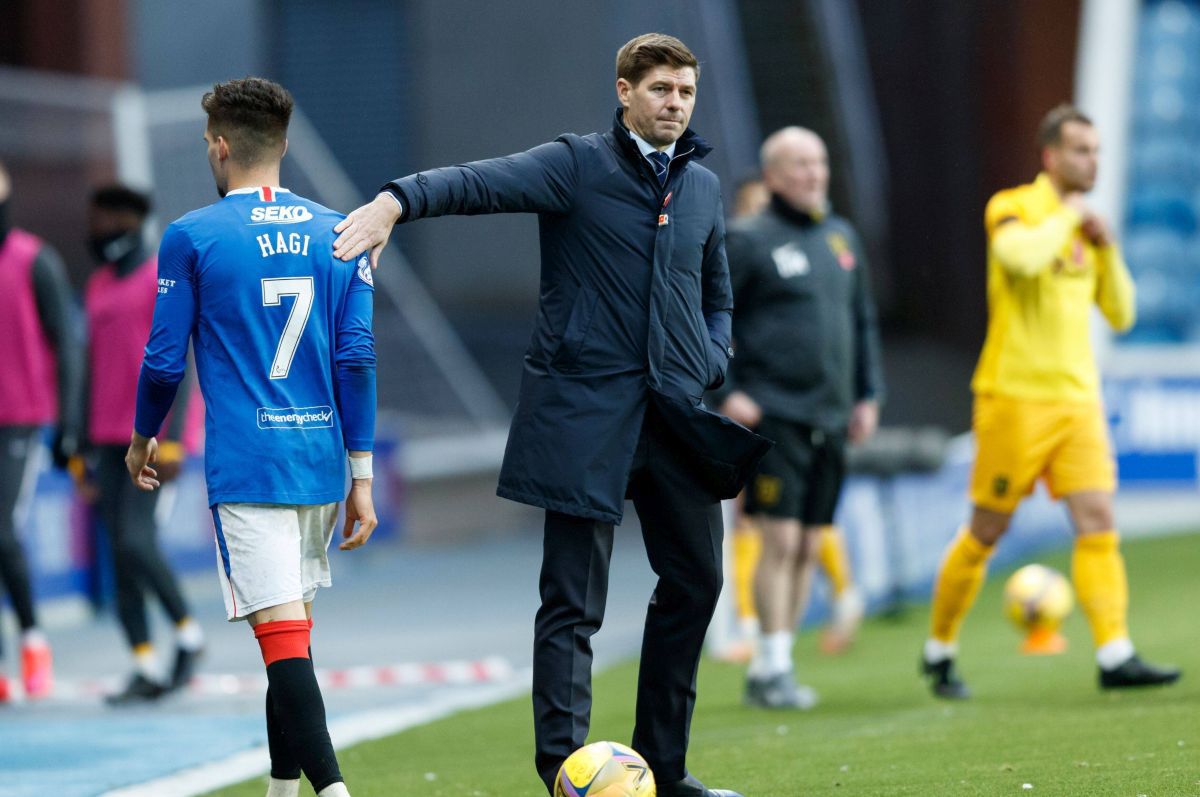 Steven Gerrard, mesaj de 5 cuvinte după golul lui Ianis Hagi în derby-ul cu Celtic » Legenda lui Liverpool a distribuit postarea românului