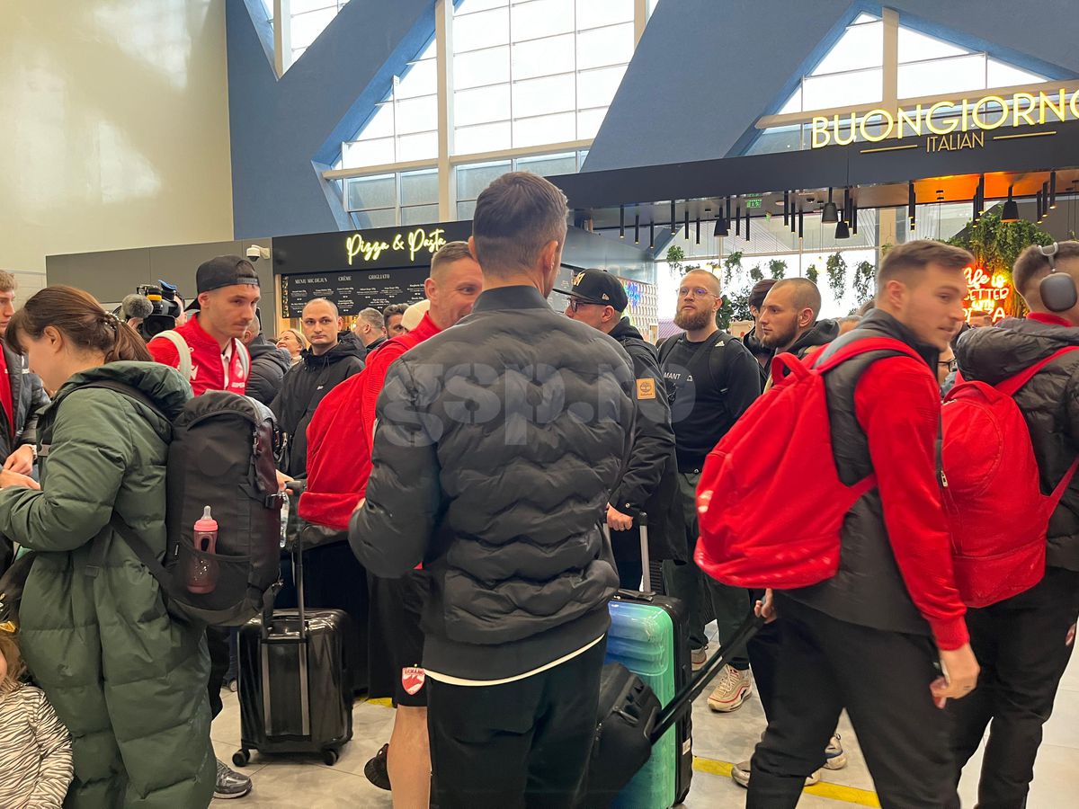 Dinamo a plecat în cantonamentul din Antalya