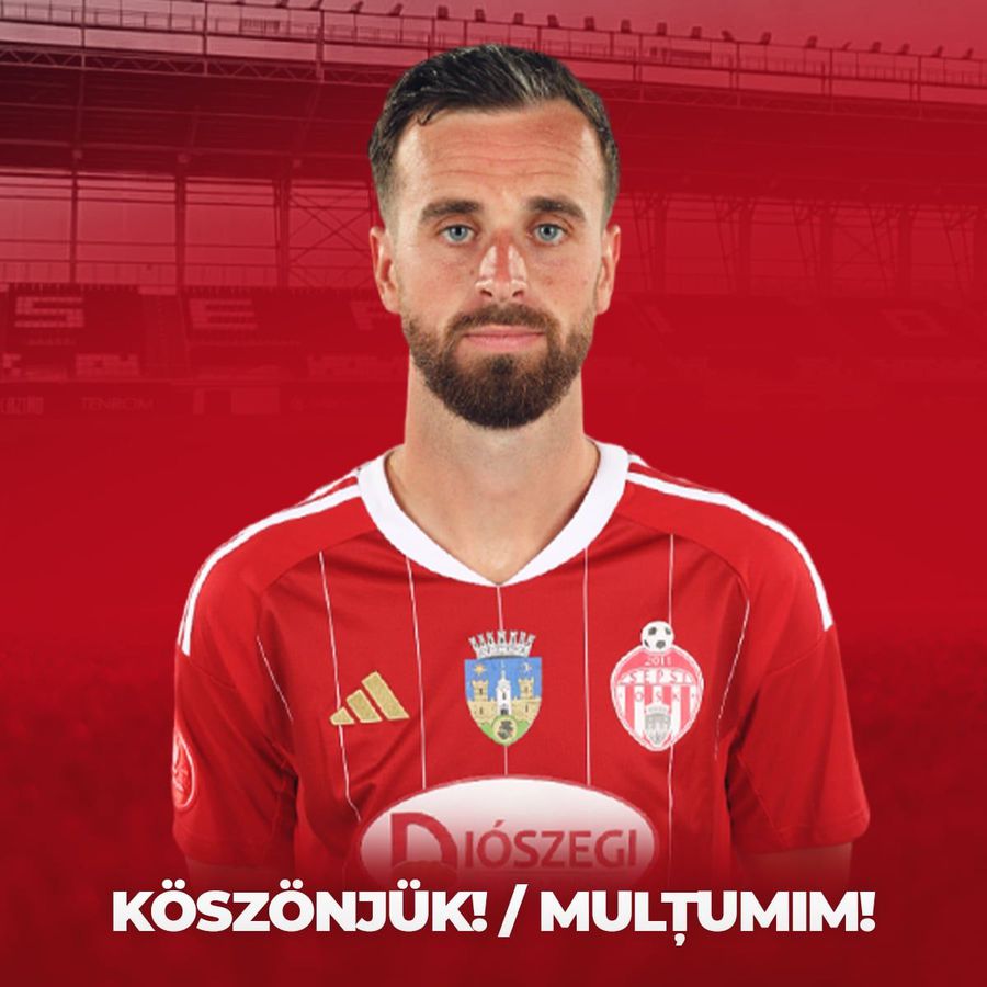 Cea mai activă echipă din Superliga în mercato s-a mai despărțit de un jucător » A doua reziliere în mai puțin de 24 de ore