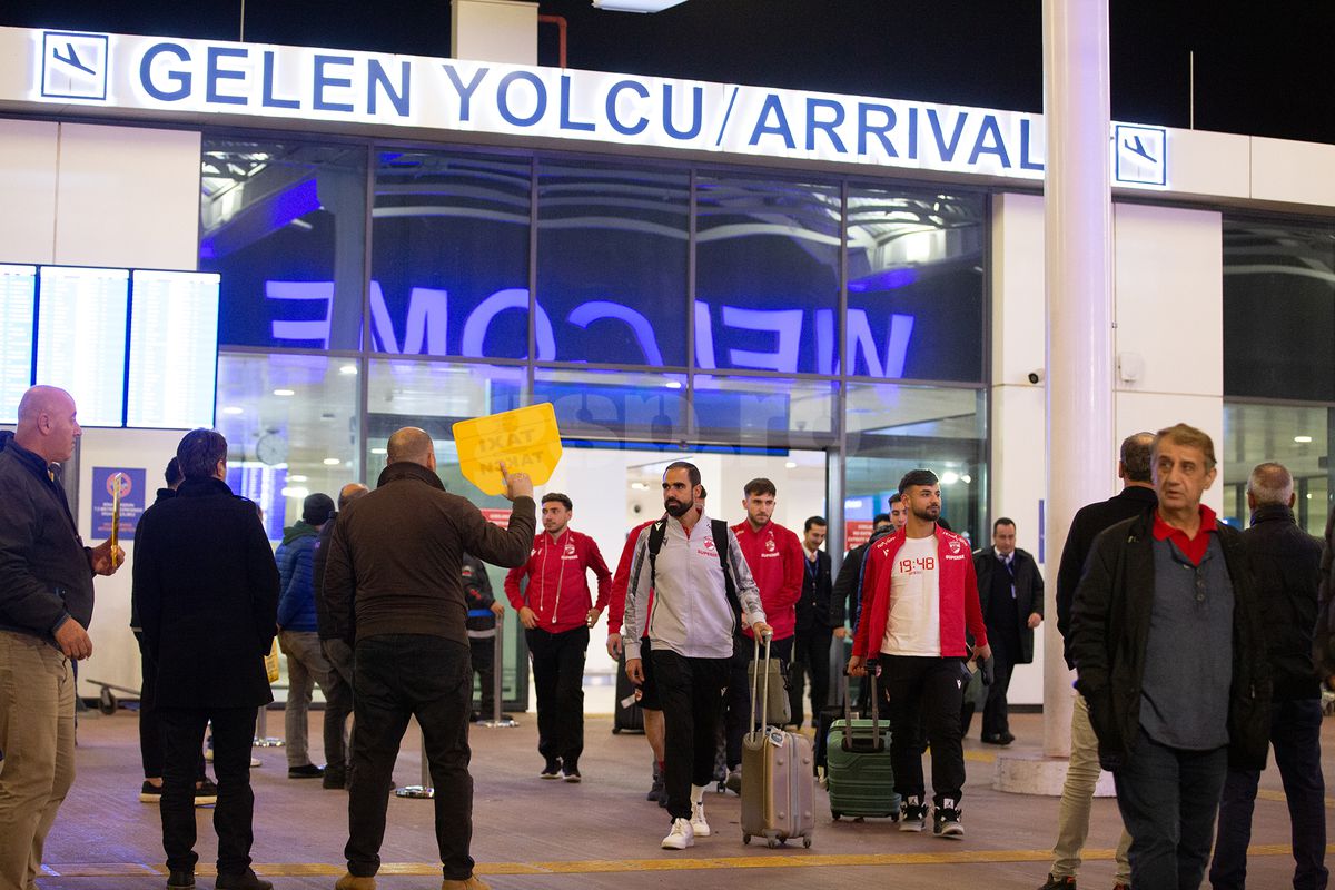 Sosire Dinamo în Antalya