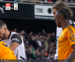 Gest golănesc al lui Vinicius în Valencia - Real Madrid, foto: captură Prima Sport