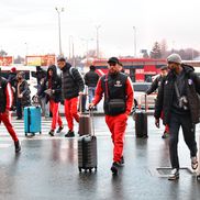 Imagini surprinse de GSP de la plecarea lui Dinamo, Petrolul, FC Argeș și Metaloglobus în Antalya / FOTO: Cristi Preda (GSP)