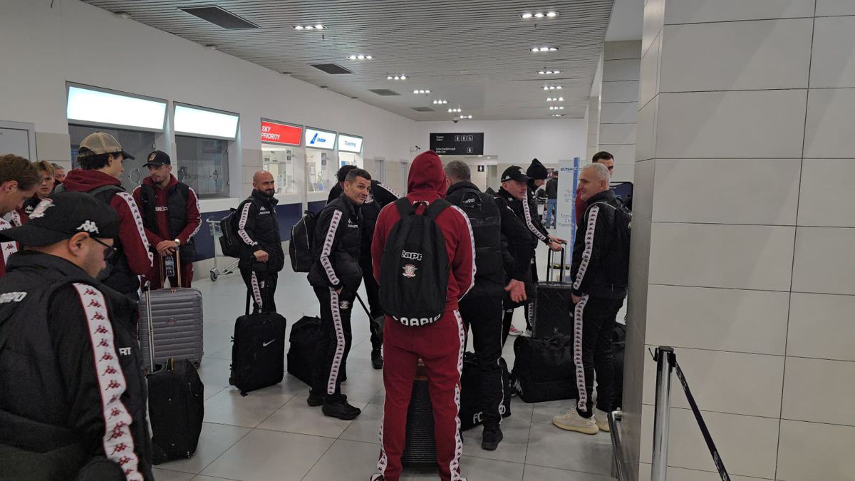 Rapid a plecat în cantonamentul din Antalya