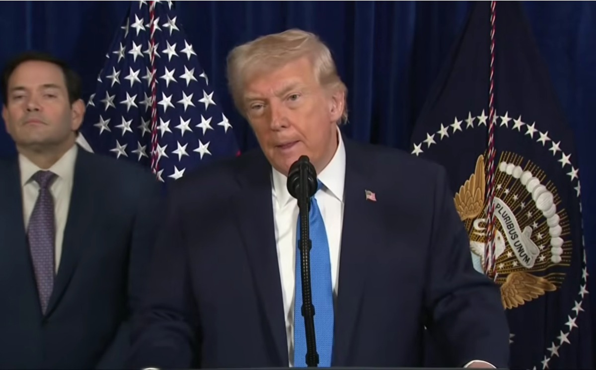 Imaginea postată de Donald Trump cu Maduro