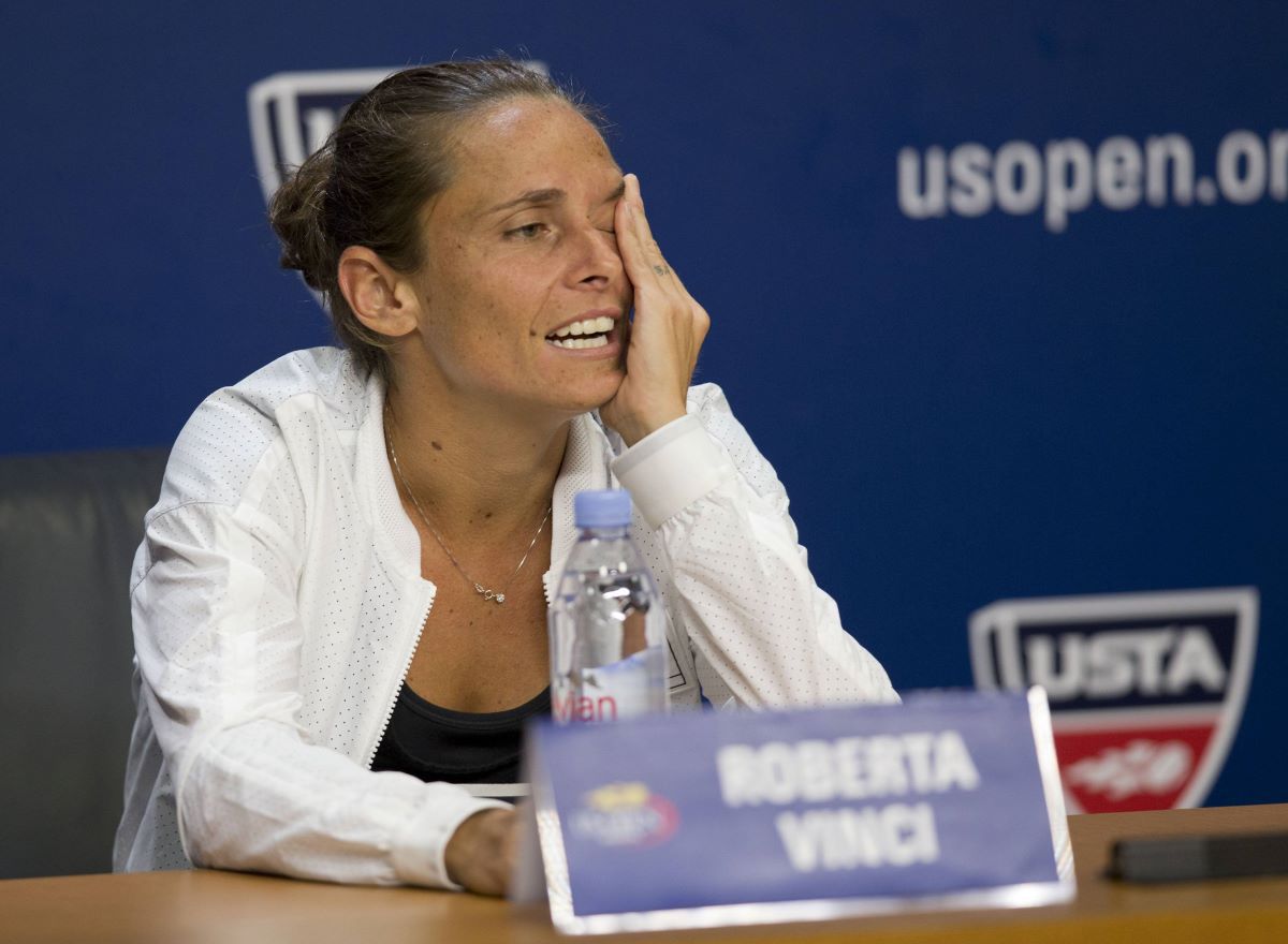 Roberta Vinci - prezent și US Open 2015