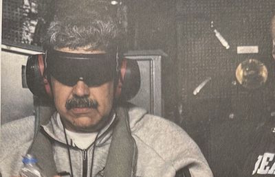 Trump a postat o imagine cu Maduro capturat