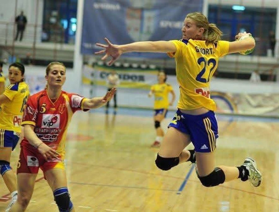 Alexandra Andrei Gogoriță și-a anunțat retragerea // foto: Facebook Fosta jucătoare a naționalei de handbal și-a anunțat retragerea la 34 de ani