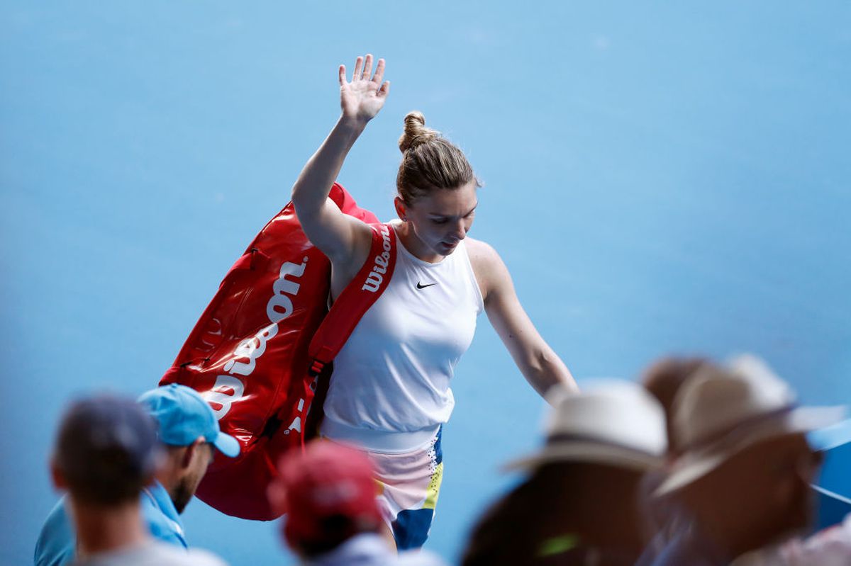 Simona Halep, discriminată la Australian Open: „Nu e de mirare că spectatorii au plecat din tribune”
