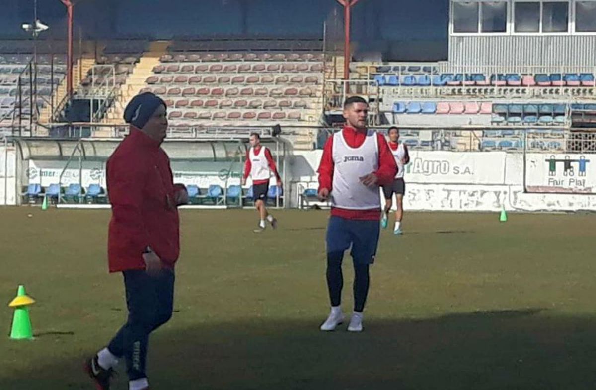 FOTO Alexandru Ioniță II, primul antrenament în tricoul Astrei Giurgiu + care mai e stadiul negocierilor