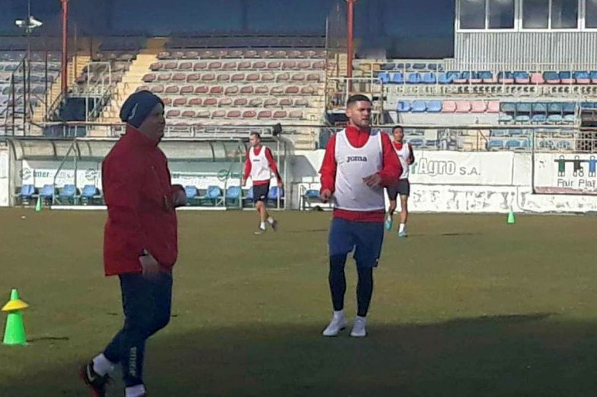 FOTO Alexandru Ioniță II, primul antrenament în tricoul Astrei Giurgiu + care mai e stadiul negocierilor