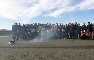 CFR CLUJ - FCSB 1-0 // FOTO Cum s-a prezentat galeria roș-albaștrilor la primul meci după ce Peluza Nord și-a anunțat revenirea