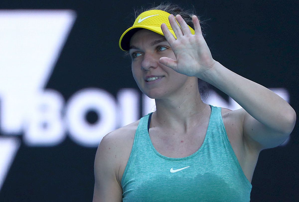 FOTO Simona Halep, ipostază inedită cu iubitul înainte de meciul cu Siegemund! Reacția lui Darren Cahill