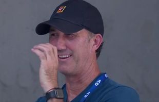 VIDEO Simona Halep, moment amuzant cu Darren Cahill după meci: „Darren, care e secretul?” » Cum a reacționat australianul