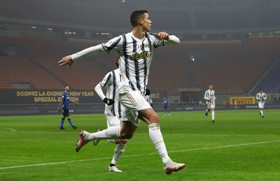 INTER - JUVENTUS 1-2 » Cristiano Ronaldo a bifat a 8-a „dublă” din acest sezon, singurul jucător din Top 5 campionate din Europa cu această performanță!