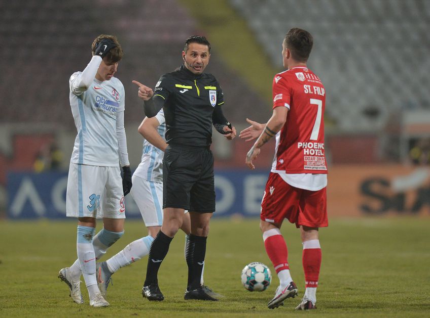 Justin Ștefan, secretarul general al LPF, nu înțelege delegarea arbitrului Sebastian Colțescu (43 de ani) la derby-ul Dinamo - FCSB, scor 0-1.