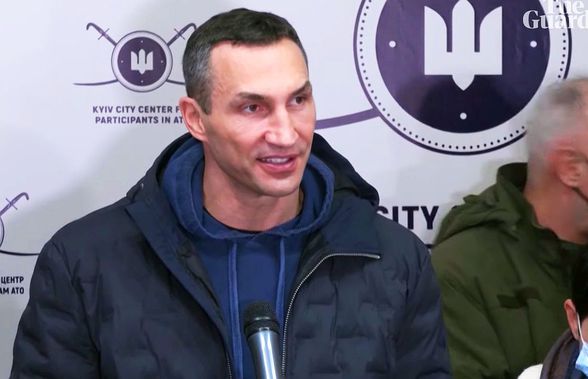 „Nu pot sta impasibil” » Anunțul major făcut de Vladimir Klitschko în mijlocul tensiunilor dintre Ucraina și Rusia